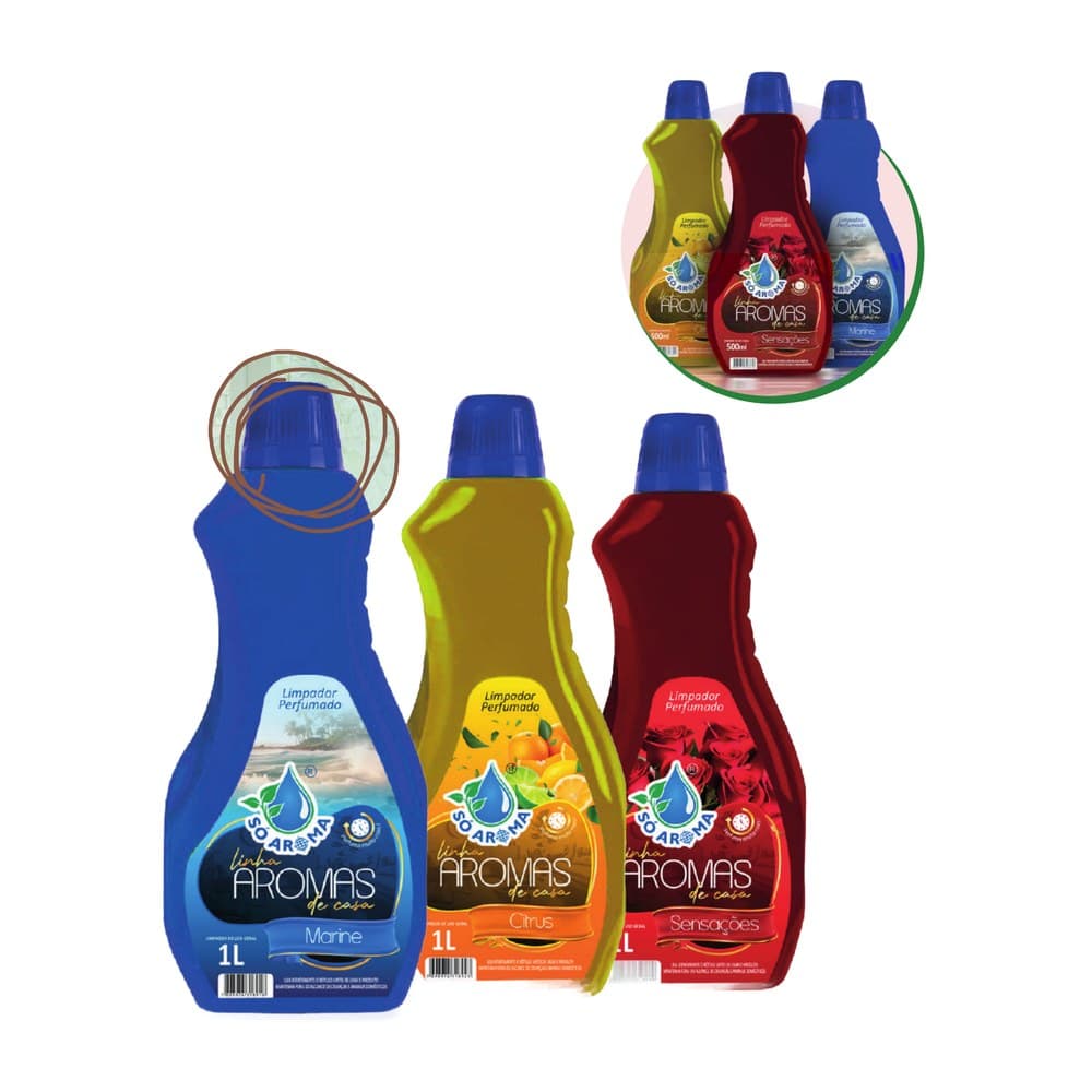 Limpador Perfumado · Linha Aromas de Casa