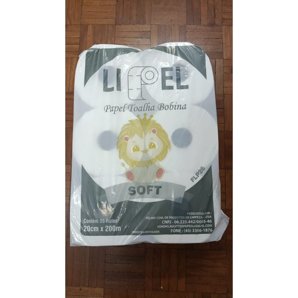 Papel toalha bobina soft