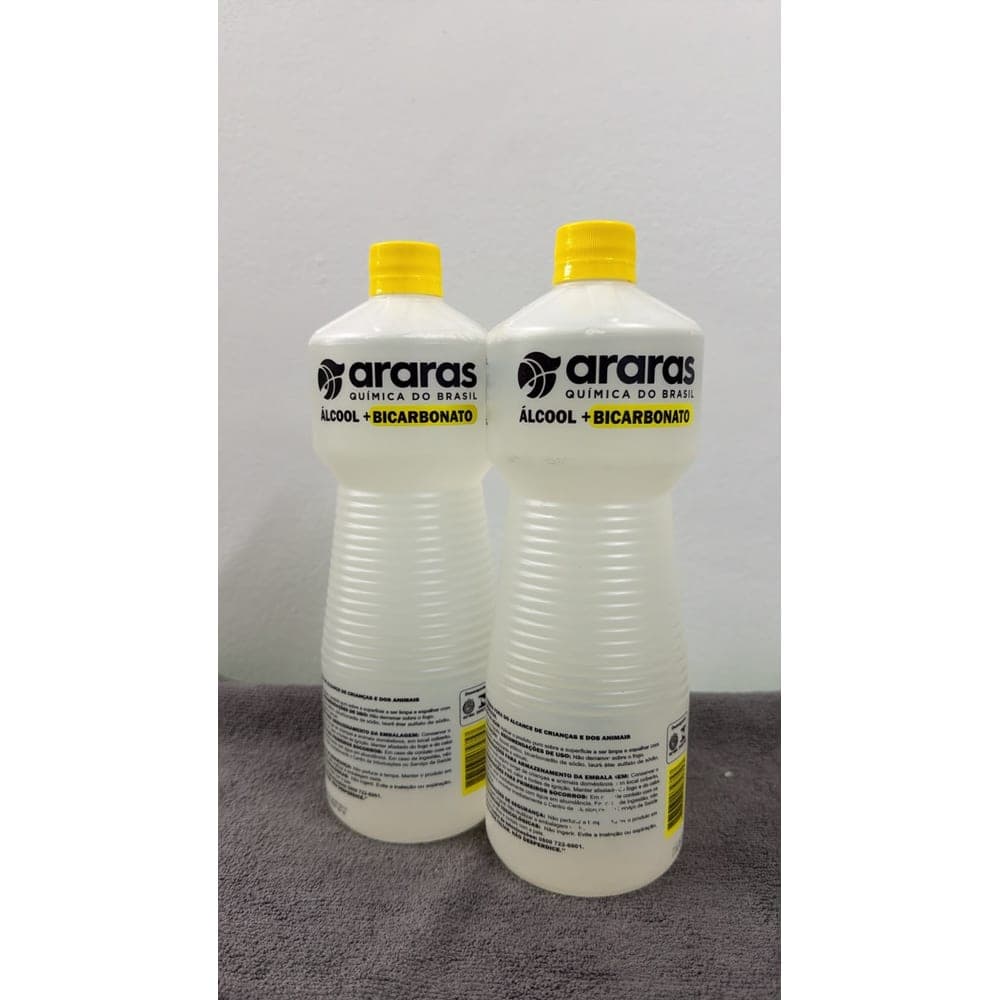 Álcool + Bicarbonato
